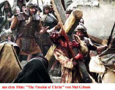 Szene aus dem Film: "Die Passion Christi" von Mel Gibson